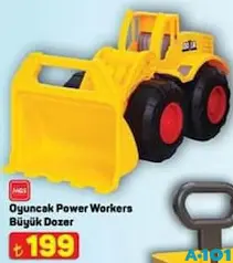 MGS OYUNCAK POWER WOEKERS BÜYÜK DOZER fiyat ve kampanya bilgisi